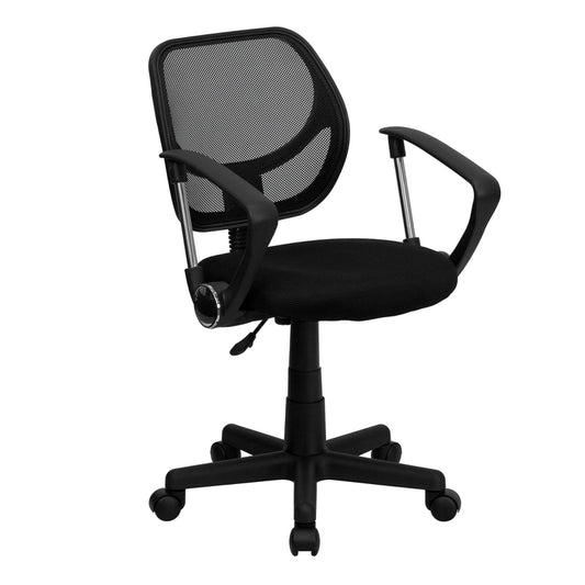 Flash Furniture Black Fabric Task Chair