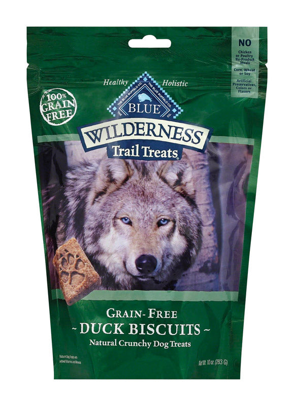 Blue Buffalo Blue Wilderness Duck Grain Free Treats For Dog 10 oz 1 pk