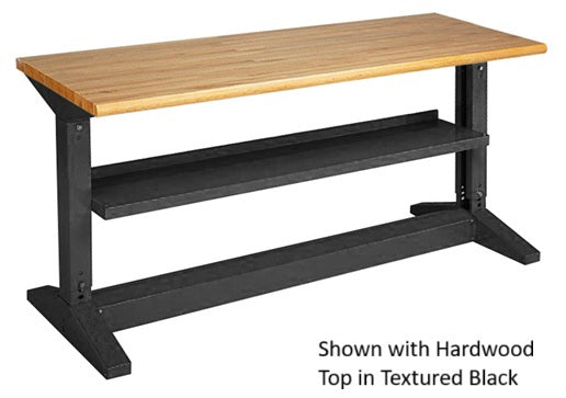 Adjustable Height Iron-I Work Bench With Shelf (6 of 6)