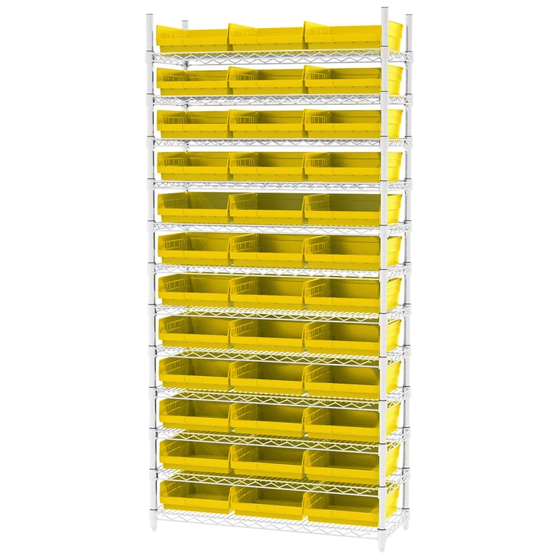 Akro-Mils Shelf Bin Wire Systems (AWS Series)