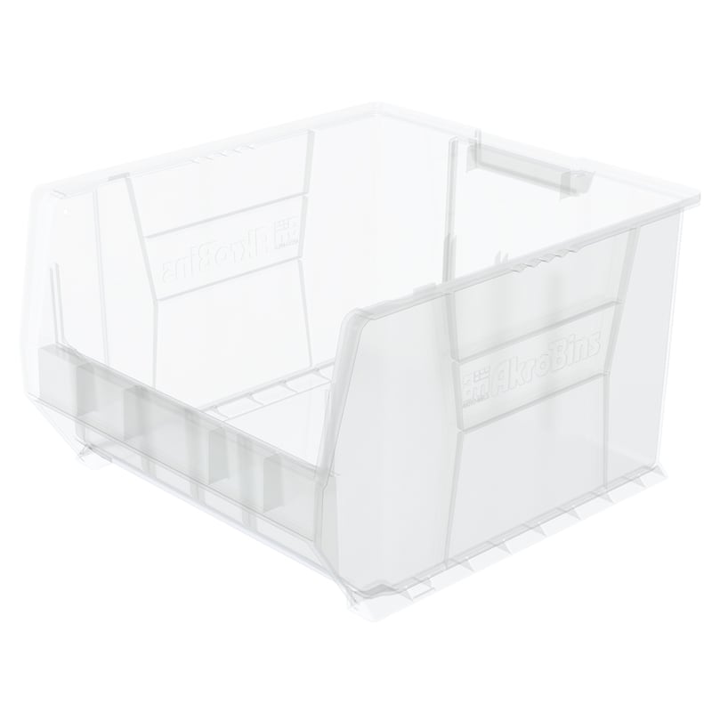 Akro-Mils Clear Super-Size AkroBins (Semi-Clear)