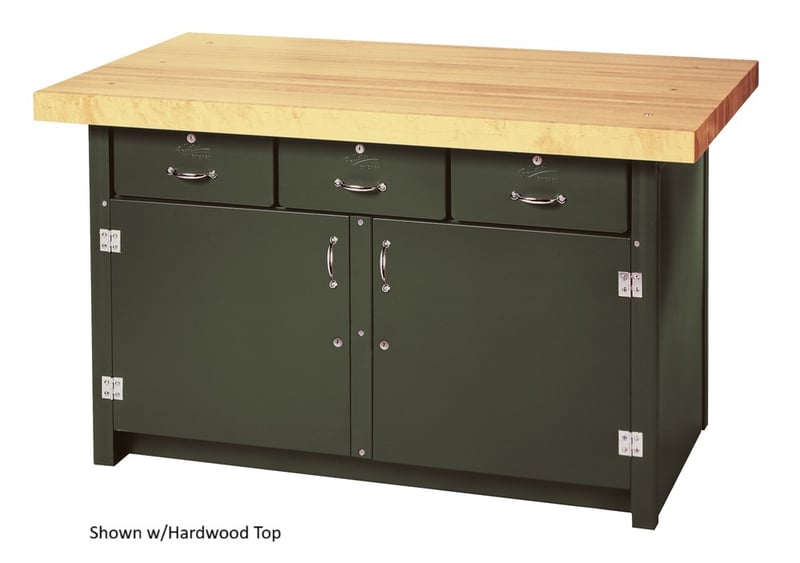Three Drawer Cabinet Workbench