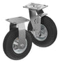 CasterDepot Top Plate Casters - Pneumatic Wheel - Capacities Up To 450 lbs