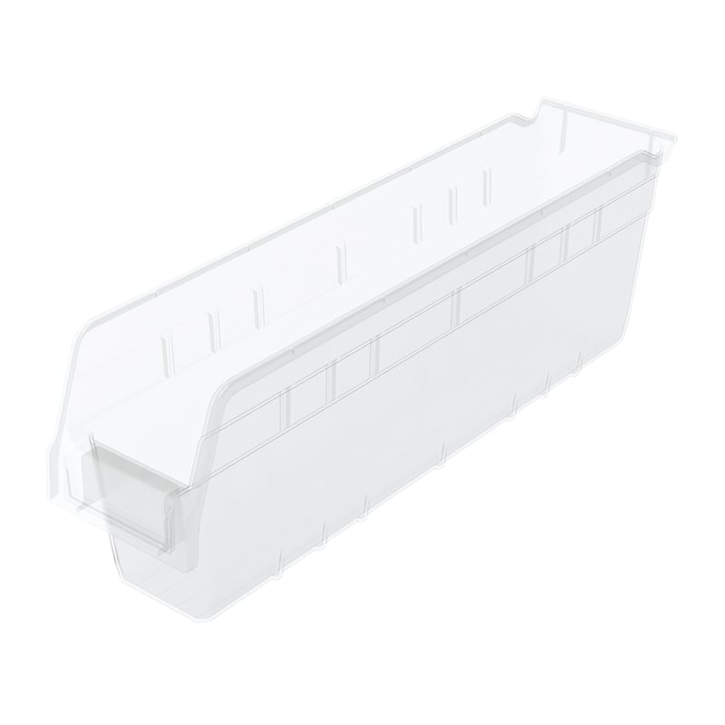 Akro-Mils Clear Shelf Bins & ShelfMax Bins (Semi-Clear)