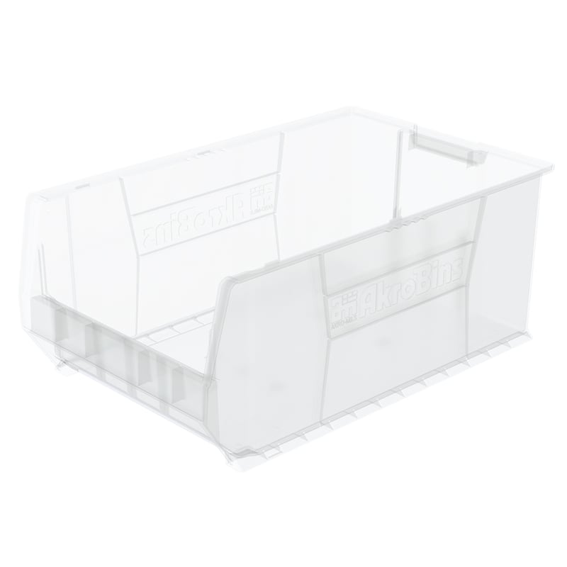 Akro-Mils Clear Super-Size AkroBins (Semi-Clear)