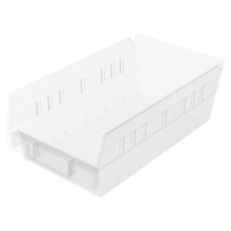 Akro-Mils Clear Shelf Bins & ShelfMax Bins (Semi-Clear)