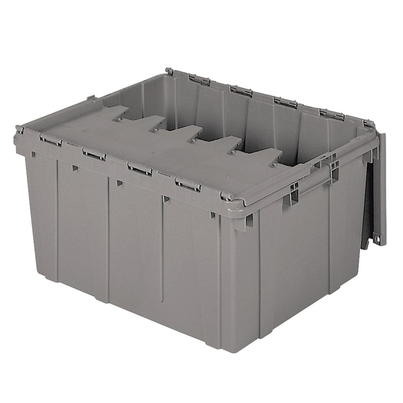 Akro-Mils Attached Lid Containers (39 Series)