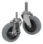 CasterDepot Threaded Stem Casters - Thermo-Urethane Wheel - Capacities Up To 120 lbs