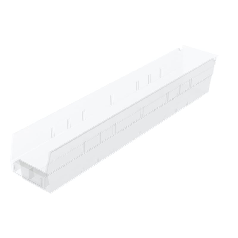 Akro-Mils Clear Shelf Bins & ShelfMax Bins (Semi-Clear)