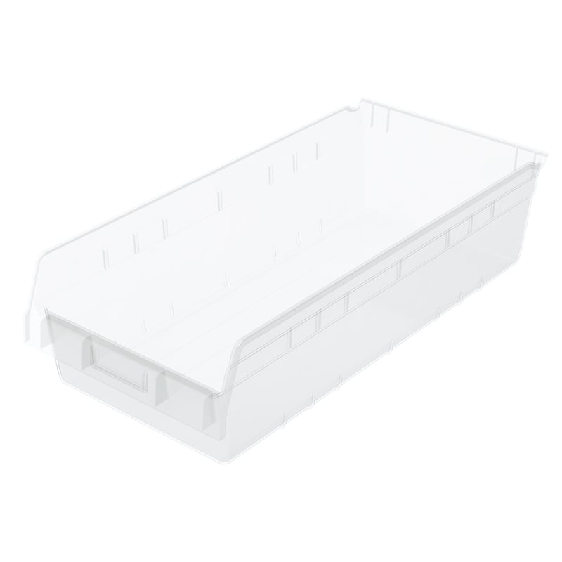 Akro-Mils Clear Shelf Bins & ShelfMax Bins (Semi-Clear)