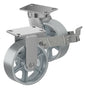 CasterDepot Top Plate Casters - Cast Iron Wheel - Capacities Up To 2500 lbs