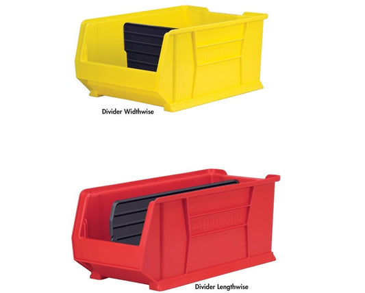 Akro-Mils Bin Dividers for Shelf Bins, AkroBins & Super-Size AkroBins