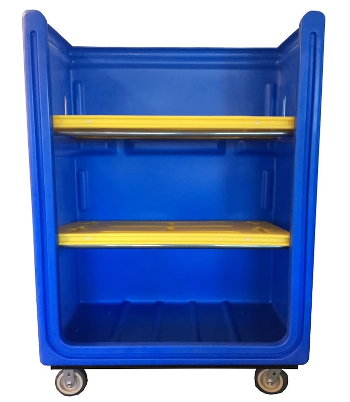 Fibertech Laundry Truck Shelf Systems (F-LT90 Series)