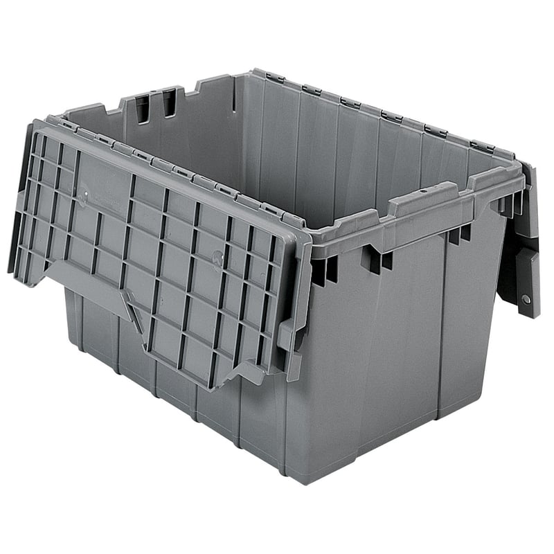 Akro-Mils Attached Lid Containers (39 Series)