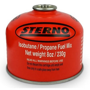 Sterno Butane Fuel Steel 8 oz 50142, Pack of 4