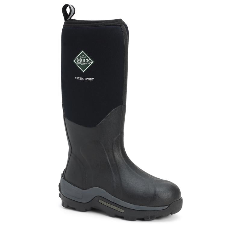 The Original Muck Boot Company Arctic Sport Boots 10 US Black 1 pk Waterproof