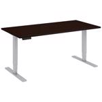 Bush Furniture Contemporary 60 in. W X 30 in. L Rectangular Adjustable Table