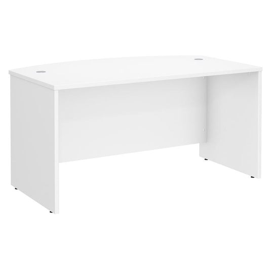 Bush Furniture Studio C 29.35 in. H X 35.35 in. W X 59.37 in. L Rectangular Bow Front Desk