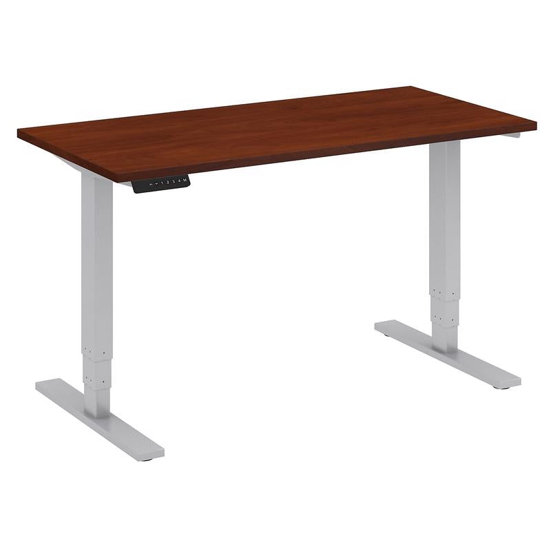 Bush Furniture Contemporary 24 in. W X 48 in. L Rectangular Adjustable Table