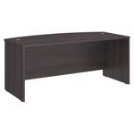 Bush Furniture Studio C 29.35 in. H X 35.35 in. W X 70.94 in. L Rectangular Bow Front Desk