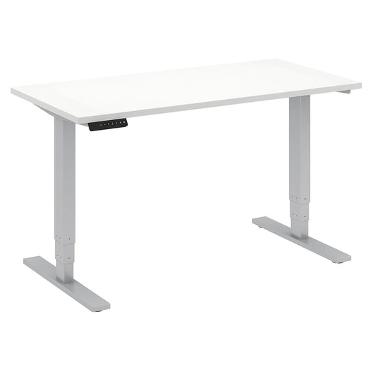 Bush Furniture Contemporary 48 in. W X 24 in. L Rectangular Adjustable Table