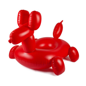 BigMouth Red Vinyl Inflatable Giant Balloon Animal Pool Float BMPF-0067, Pack of 4