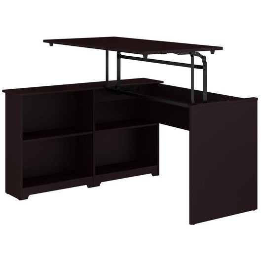 Bush Furniture Cabot 30 in. H X 48 in. W X 52 in. L Corner Standing Desk