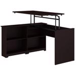 Bush Furniture Cabot 30 in. H X 48 in. W X 52 in. L Corner Standing Desk