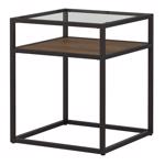 Bush Furniture Anthropology Contemporary 20.47 in. W X 20.47 in. L Square End/Side Table