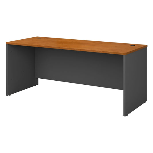 Bush Furniture Series C 29.84 in. H X 29.38 in. W X 71 in. L Rectangular Computer Desk
