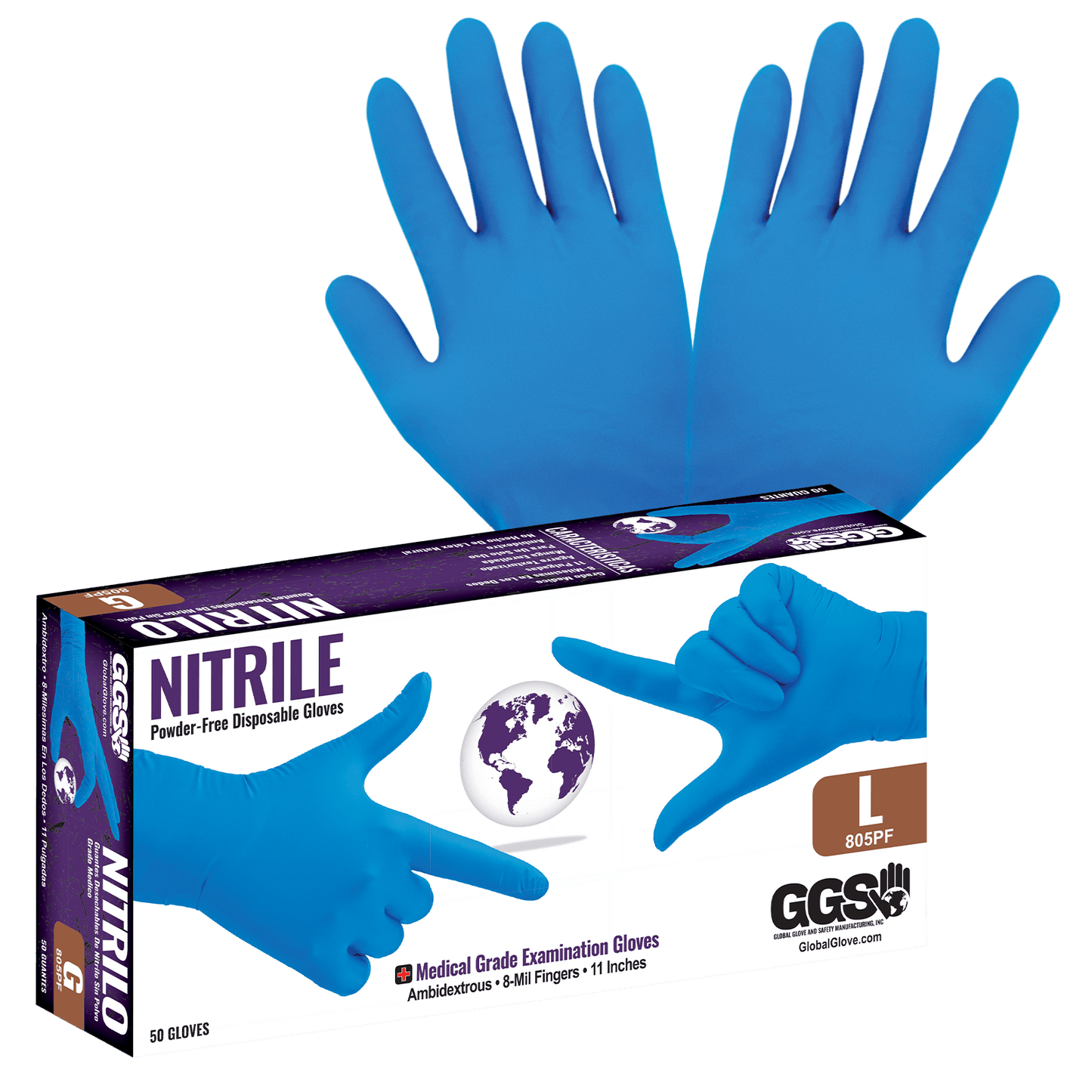 Nitrile Gloves 805PF