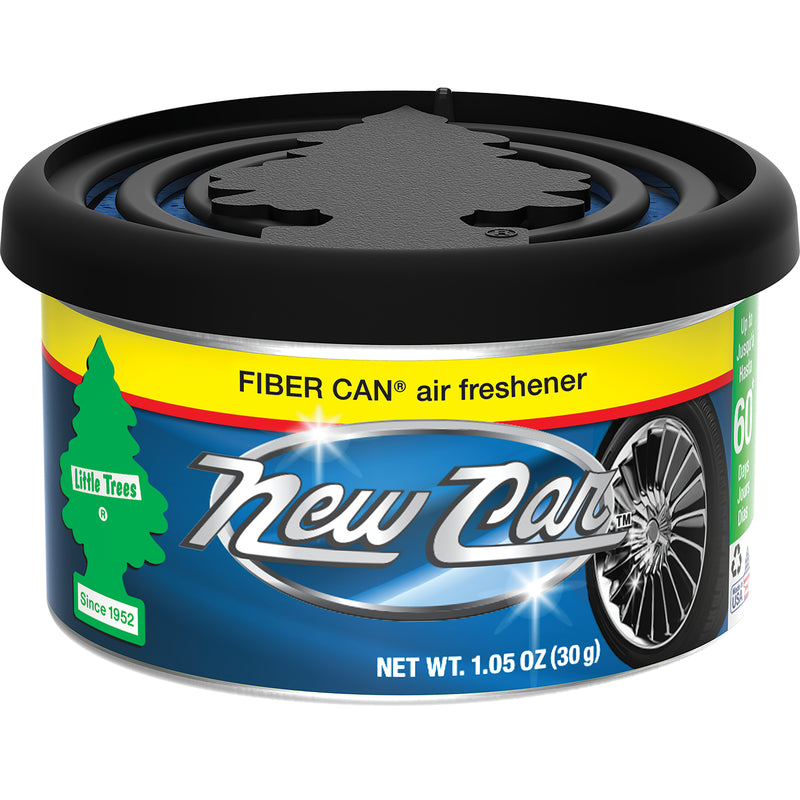 Little Trees Fiber Can New Car Scent Car Air Freshener Solid