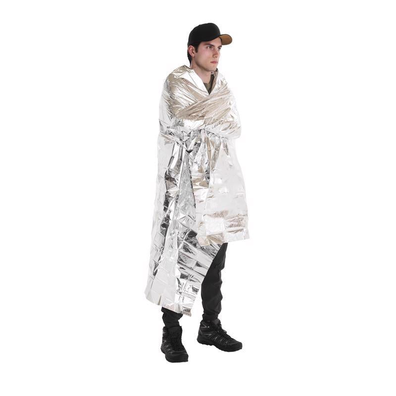 Coghlan's Silver Survival Blanket 6.000 in. H X 52-1/2 in. W X 82-1/2 in. L 1 pk