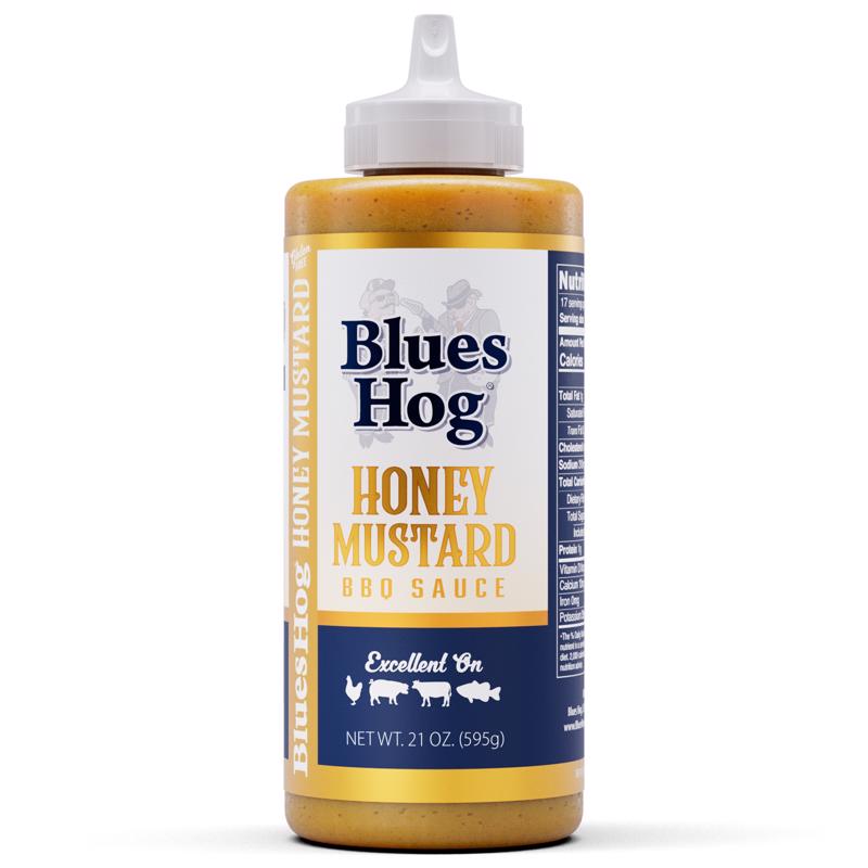Blues Hog Honey Mustard BBQ Sauce 21 oz