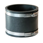 Fernco Schedule 40 4 in. Hub X 4 in. D Hub PVC Flexible Coupling 1 pk