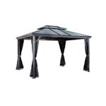 Sojag Ventura II Gazebo 9 ft. H X 10 ft. W X 12 ft. L