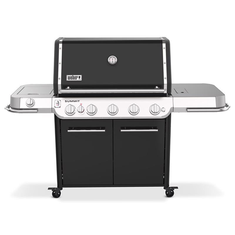 Weber Summit FS38 E 5 Burner Liquid Propane Grill Black