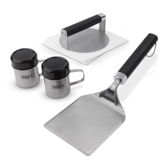 Weber Plastic/Stainless Steel Grill Burger Kit