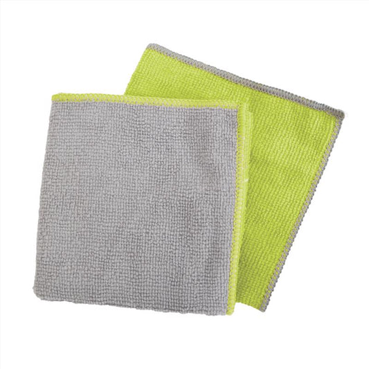 Viking Microfiber Cleaning Cloth 10 in. W X 10 in. L 2 pk