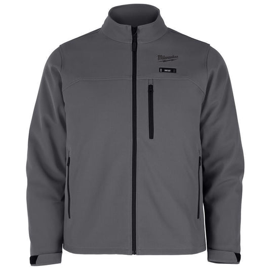 Milwaukee S Unisex Heated Jacket Kit Gray