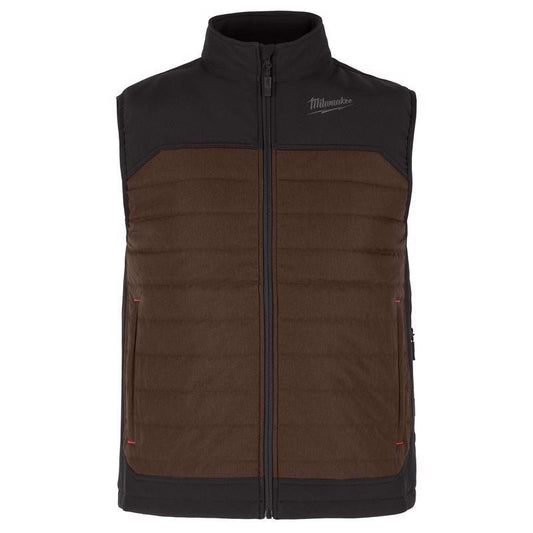 Milwaukee XXL Unisex Heated Vest Kit Brown