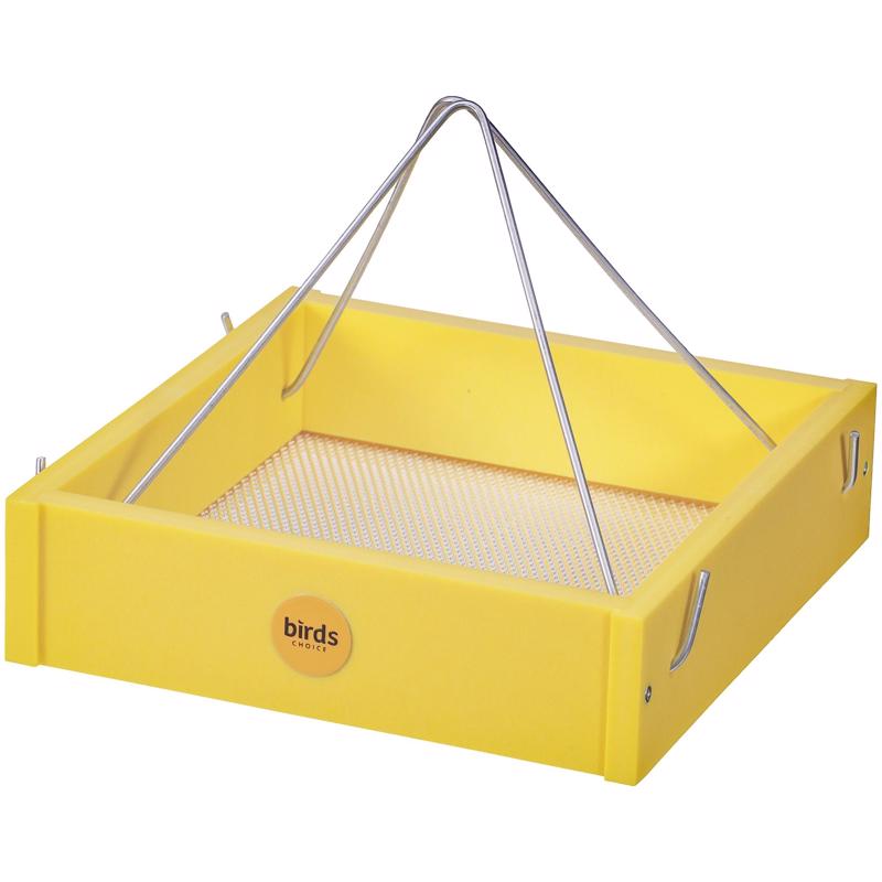 Birds Choice Plastic Hanging Tray Bird Feeder