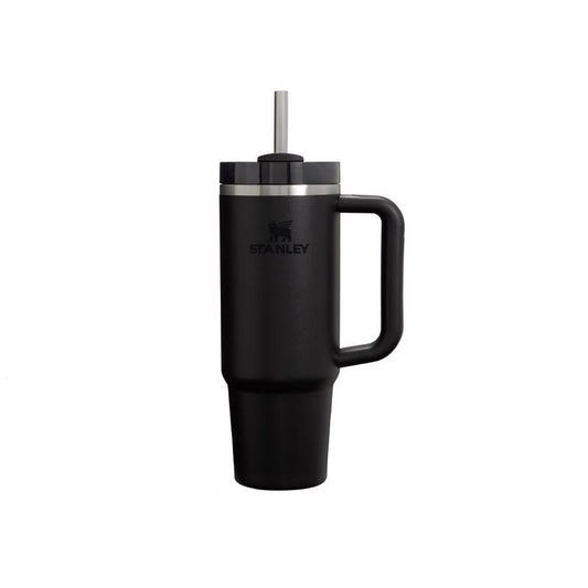 Stanley The Quencher H2.0 FlowState 30 oz Black BPA Free Double-wall Vacuum Insulated Tumbler