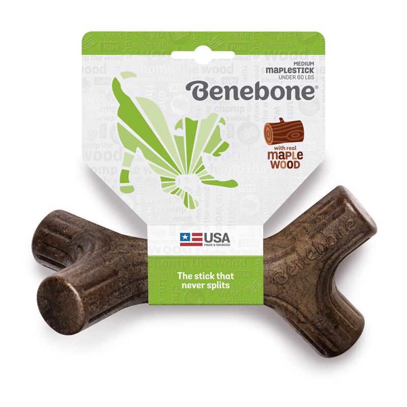 Benebone For Dog Brown Chew Stick Dog Toy Medium 1 pk