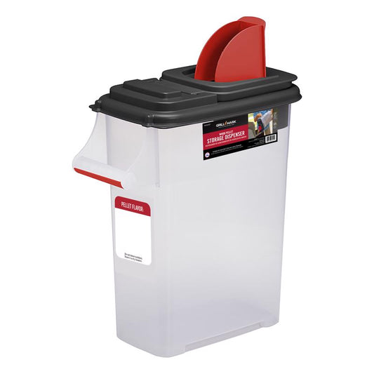 Grill Mark Polypropylene Storage Bin/Lid 20 lb. cap. 19 in. L X 10 in. W 1 pk