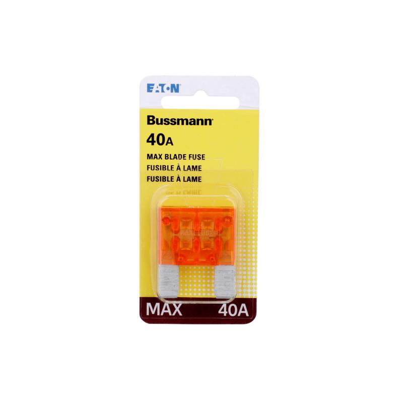 Bussmann 40 amps MAX Orange Blade Fuse 1 pk