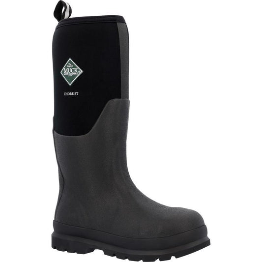 The Original Muck Boot Company Chore Classic Safety Toe Boots 9 US Black 1 pair Waterproof