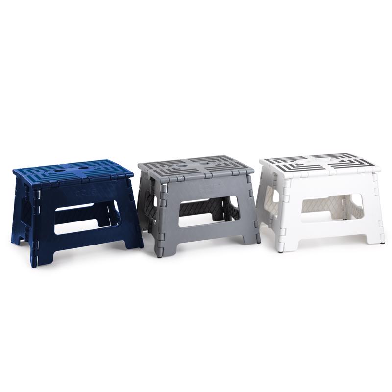 Core Kitchen 9 in. H X 9 in. W X 12 in. D 250 lb. cap. 2 step Plastic Folding Step Stool