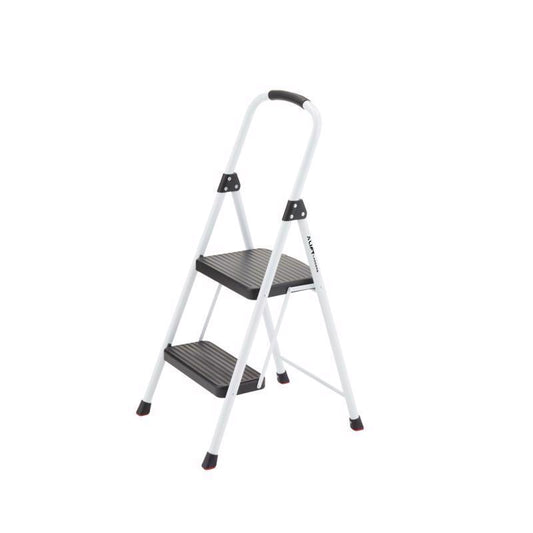 Lift Ladders 40.16 in. H X 17.3 in. W X 2.5 in. D 225 lb. cap. 2 step Steel Folding Step Stool