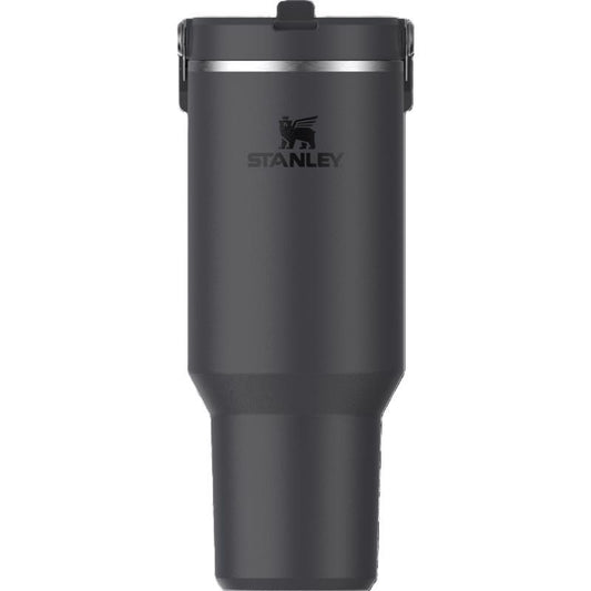 Stanley IceFlow Flip Straw 2.0 40 oz Black BPA Free Insulated Straw Tumbler